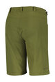 SCOTT Cycling shorts without bib - TRAIL FLOW W/PAD - green