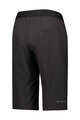 SCOTT Cycling shorts without bib - TRAIL VERTIC W/PAD - black