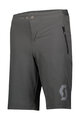 SCOTT Cycling shorts without bib - TRAIL 10 LS/FIT W/PAD JR - grey