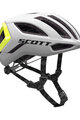 SCOTT Cycling helmet - CENTRIC PLUS - white/yellow