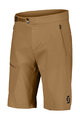 SCOTT Cycling shorts without bib - EXPLORAIR LIGHT - brown