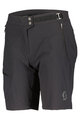 SCOTT Cycling shorts without bib - EXPLORAIR LIGHT - black