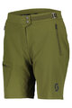 SCOTT Cycling shorts without bib - EXPLORAIR LIGHT - green