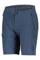 SCOTT Cycling shorts without bib - EXPLORAIR LIGHT - blue