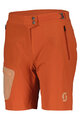 SCOTT Cycling shorts without bib - EXPLORAIR LIGHT - beige/orange