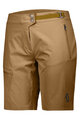 SCOTT Cycling shorts without bib - EXPLORAIR LIGHT - brown