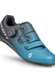 SCOTT Cycling shoes - TEAM BOA - black/turquoise