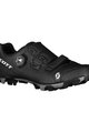 SCOTT Cycling shoes - MTB TEAM BOA - black/white