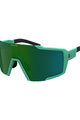 SCOTT Cycling sunglasses - SHIELD COMPACT - light green