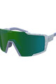 SCOTT Cycling sunglasses - SHIELD COMPACT - white/green