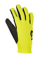 SCOTT Cycling long-finger gloves - PRO - yellow/black