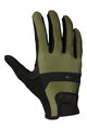 SCOTT Cycling long-finger gloves - GRAVEL - green/black