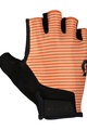 SCOTT Cycling fingerless gloves - ASPECT SPORT GEL - orange/black