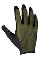 SCOTT Cycling long-finger gloves - TRACTION - green/black