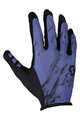 SCOTT Cycling long-finger gloves - TRACTION - blue/black