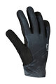 SCOTT Cycling long-finger gloves - RIDANCE - grey/black