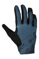 SCOTT Cycling long-finger gloves - RIDANCE - blue/black