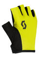 SCOTT Cycling fingerless gloves - JUNIOR ASPECT SPORT - yellow/black