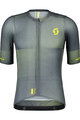 SCOTT Cycling short sleeve jersey - ULTIMATE - grey/blue