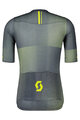 SCOTT Cycling short sleeve jersey - ULTIMATE - grey/blue