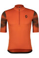 SCOTT Cycling short sleeve jersey - GRAVEL 10 - orange