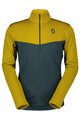 SCOTT hoodie - DEFINED LIGHT - green/yellow