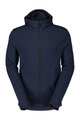 SCOTT hoodie - COMMUTER MERINO - blue