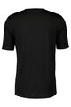 SCOTT Cycling short sleeve t-shirt - COMMUTER MERINO - black