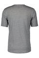 SCOTT Cycling short sleeve t-shirt - COMMUTER MERINO - grey