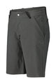 SCOTT Cycling shorts without bib - COMMUTER - grey