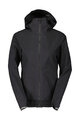 SCOTT Cycling windproof jacket - COMMUTER 25L W - black