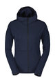 SCOTT hoodie - COMMUTER MERINO W - blue