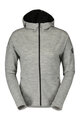 SCOTT hoodie - COMMUTER MERINO W - grey