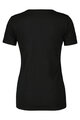 SCOTT Cycling short sleeve t-shirt - TEE COMMUTER MERINO W - black