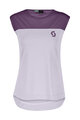 SCOTT Cycling short sleeve t-shirt - TRAIL FLOW W - purple