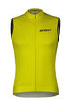 SCOTT Cycling sleeveless jersey - PRO - yellow