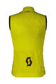 SCOTT Cycling sleeveless jersey - PRO - yellow