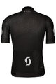 SCOTT Cycling short sleeve jersey - PRO - black