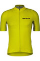 SCOTT Cycling short sleeve jersey - PRO - yellow