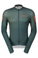 SCOTT Cycling summer long sleeve jersey - PRO - green