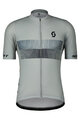 SCOTT Cycling short sleeve jersey - TEAM 10 - grey