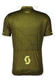 SCOTT Cycling short sleeve jersey - TEAM 20 - green