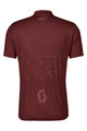 SCOTT Cycling short sleeve jersey - TEAM 20 - bordeaux