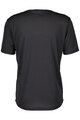 SCOTT Cycling short sleeve jersey - TRAIL FLOW SS - black/grey