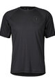 SCOTT Cycling short sleeve jersey - TRAIL FLOW PRO SS - black