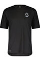 SCOTT Cycling short sleeve t-shirt - TRAIL VERTIC PRO SS - black