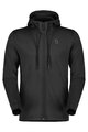 SCOTT hoodie - TECH ZIP - black