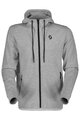 SCOTT hoodie - TECH ZIP - grey