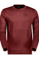 SCOTT hoodie - TECH CREWNECK - red