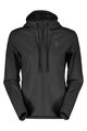 SCOTT hoodie - TECH ZIP W - black